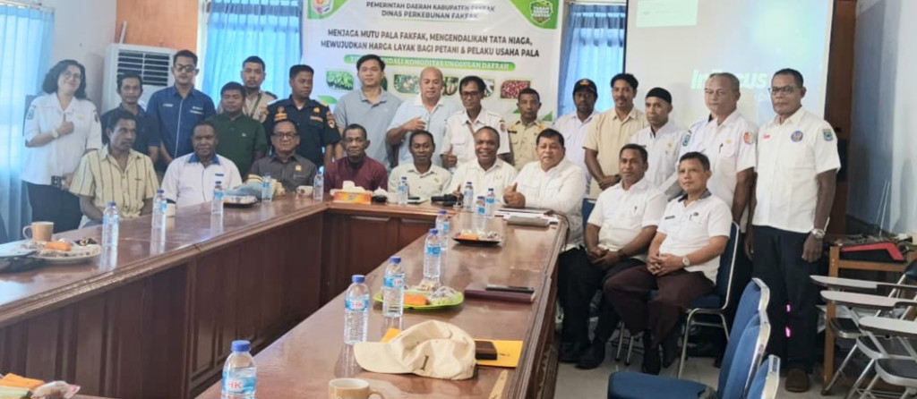 Pemkab Fakfak Gelar Rapat Pengendalian Komoditas Pala, Fokus Jaga Mutu dan Harga Layak bagi Petani