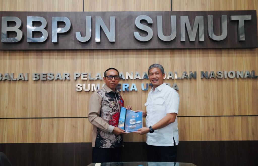 Percepatan Penanganan Banjir dan Konektivitas Antar Kabupaten, Bupati Taput Temui Kepala BBPJN Sumut