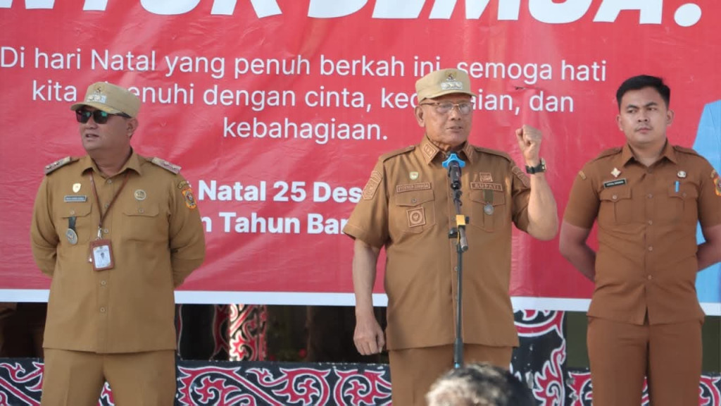 Pimpin Apel Gabungan Perdana Tahun 2026, Ini Kata Bupati Dairi