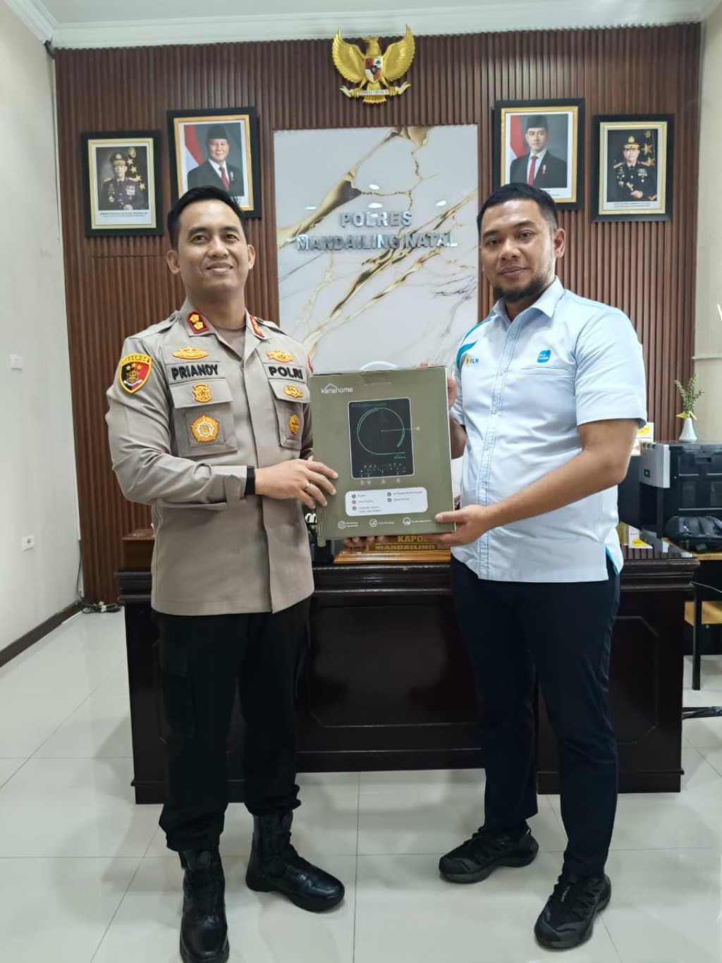 PLN Padangsidimpuan dan Polres Mandailing Natal Pererat Sinergi