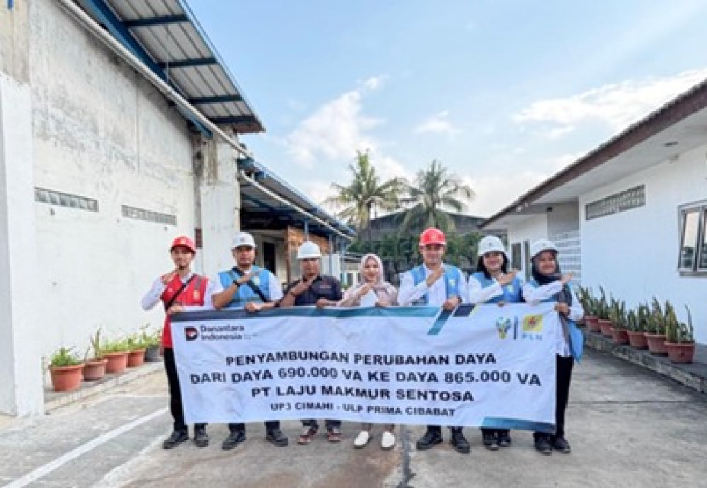 PLN Perkuat Pasokan Listrik Industri Cimahi, Dorong Produktivitas PT Laju Makmur Sentosa