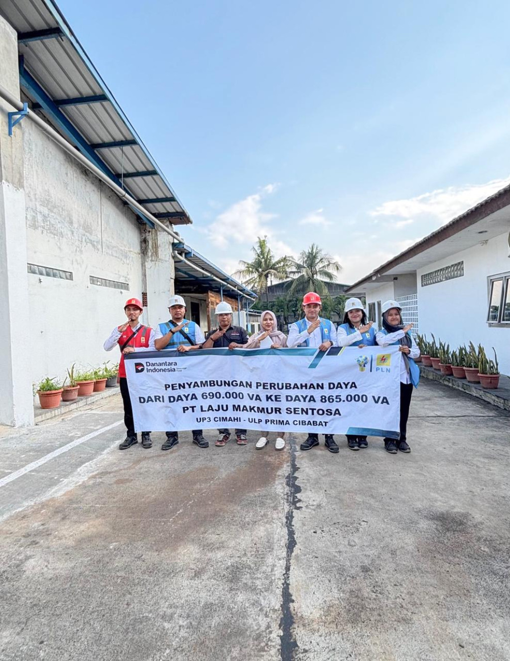 PLN Perkuat Pasokan Listrik Industri, PT Laju Makmur Sentosa Tingkatkan Produksi