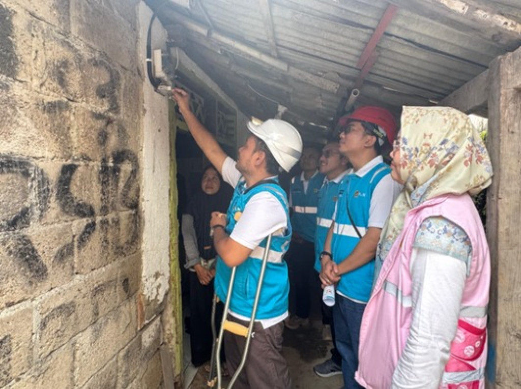 PLN UP3 Bekasi Wujudkan Mimpi Warga Lewat Program Listrik Gratis LUTD