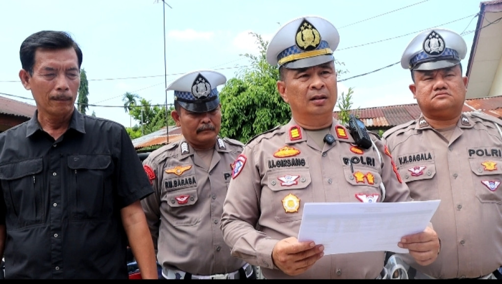 Polres Binjai Amankan 14 Unit Sepeda Motor Terlibat Aksi Balap Liar Dan Begal