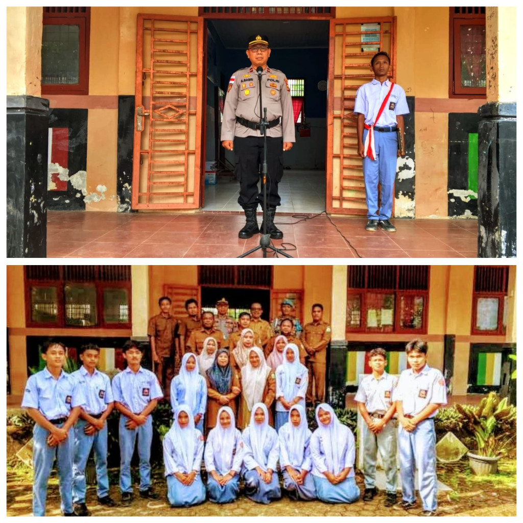 Polsek Longkip Imbau peserta didik Bijak gunakan media sosial dan hindari hoax