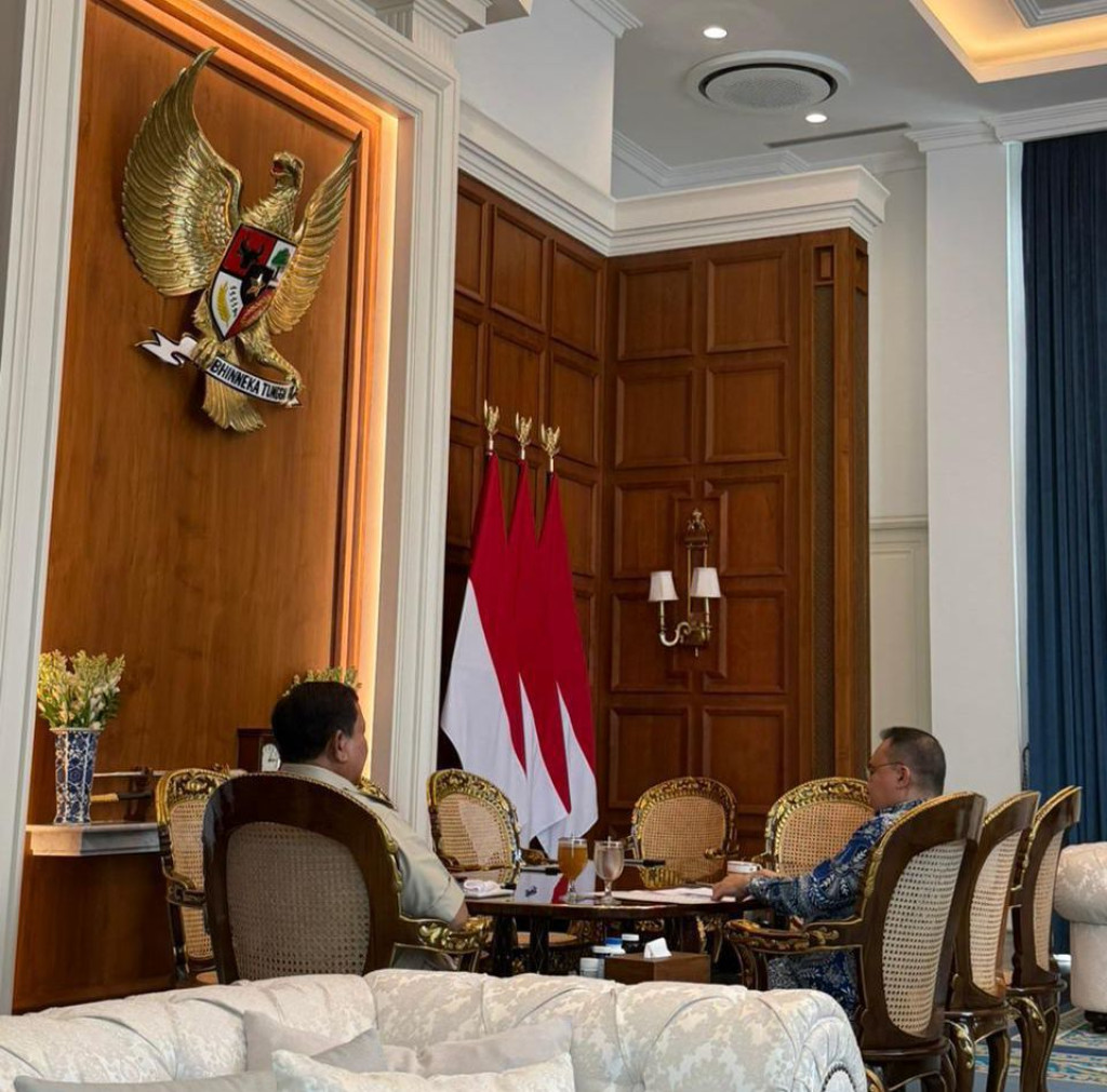 Presiden Prabowo Bertemu dengan Wakil Ketua DPR RI Sufmi Dasco