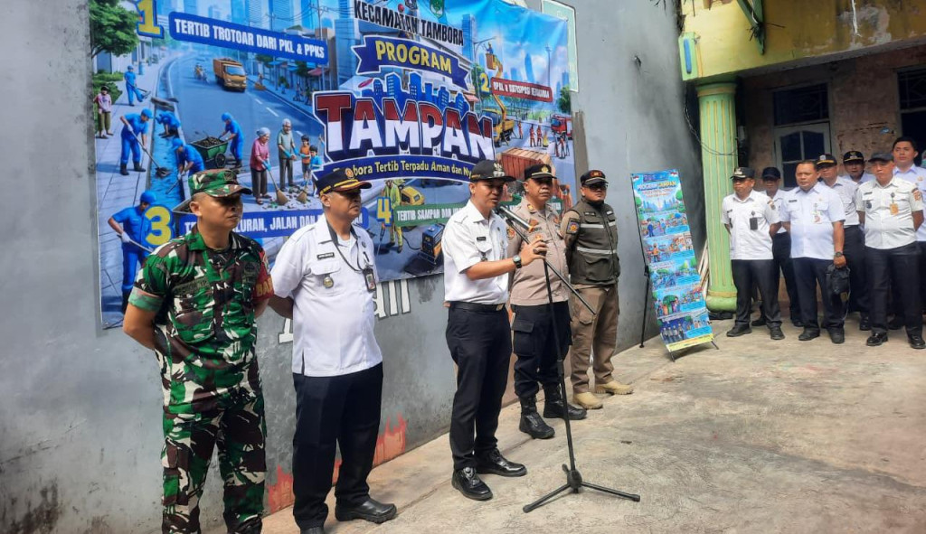Program TAMPAN Digulirkan, Tambora Tegaskan Komitmen Ciptakan Lingkungan Tertib dan Nyaman