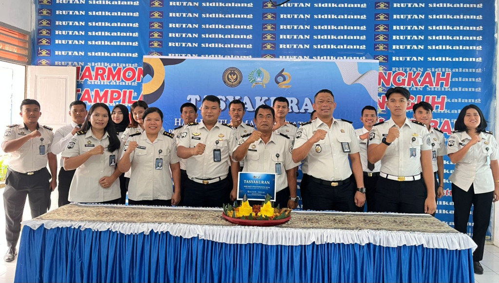 Puncak Hari Bakti Pemasyarakatan Ke-62, Ini Kegiatan Rutan Sidikalang