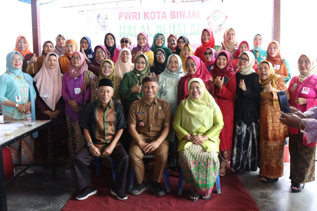 PWRI Kota Binjai Gelar Halalbihalal dan Lomba Kebaya Kartini 2026