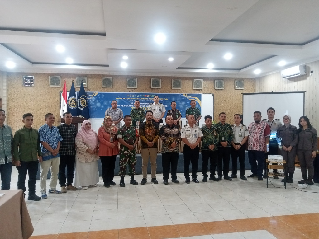 Rapat Koordinasi Tim Pengawasan Orang Asing (TIMPORA) Tahun 2026, Imigrasi Kelas III TPI Madina Perkuat Sinergi antar Instansi
