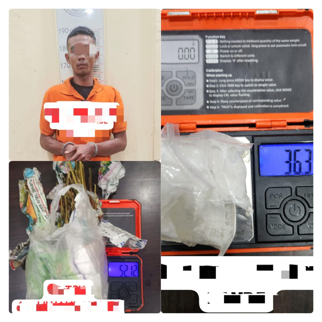 Sat Res Narkoba Polres Langkat Amankan Diduga Pelaku Narkotika di Pematang Jaya