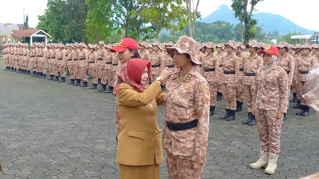 Sekda Sumedang Terima Magang Pemerintahan Pratama Angkatan XXXVI di Lapang PPS