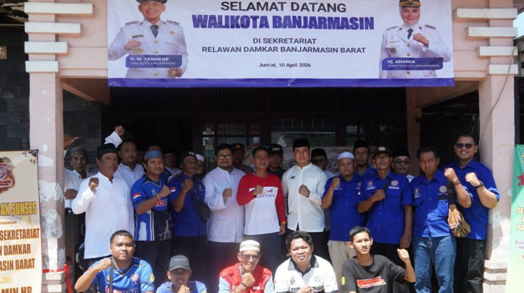 Wali Kota Banjarmasin Resmikan Sekretariat Relawan Damkar Barat Perkuat Pelayanan Kebencanaan