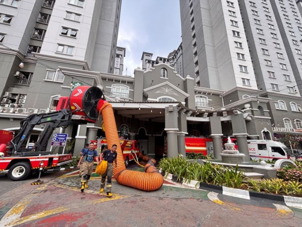 Warga Apartemen Mediterania Sebut Alarm Tak Menyala Saat Kebakaran Terjadi