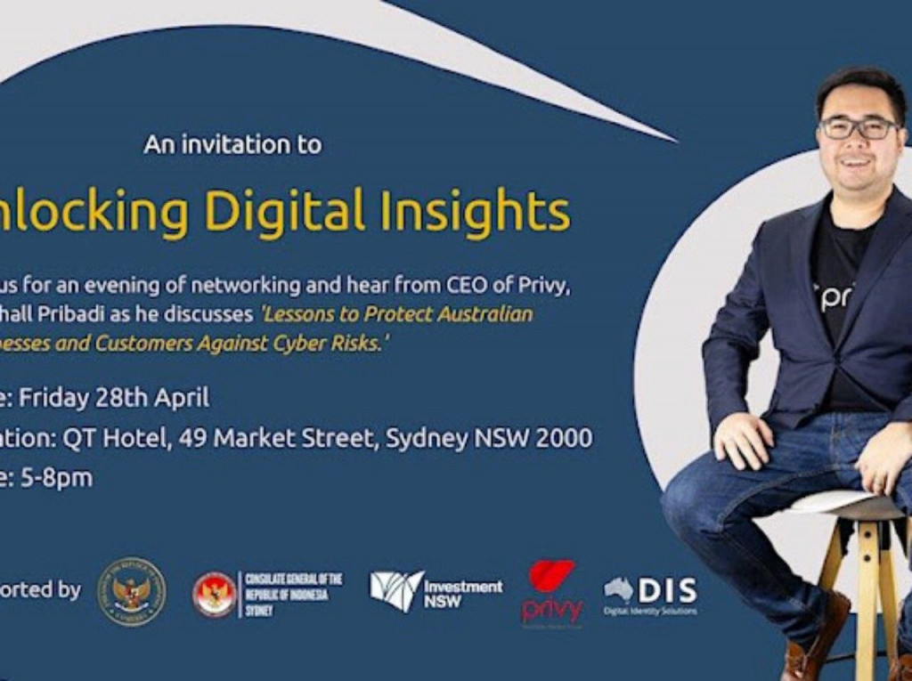 Kedutaan Indonesia Buat "Unlocking Digital Insights" di Kota Sydney Fasilitasi Ekspansi Perusahaan Digital ke Australia