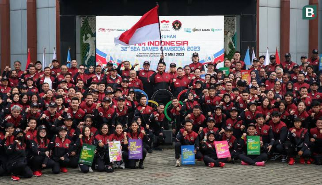 Kontingen Indonesia Siap Berjuang Maksimal di SEA Games Kamboja