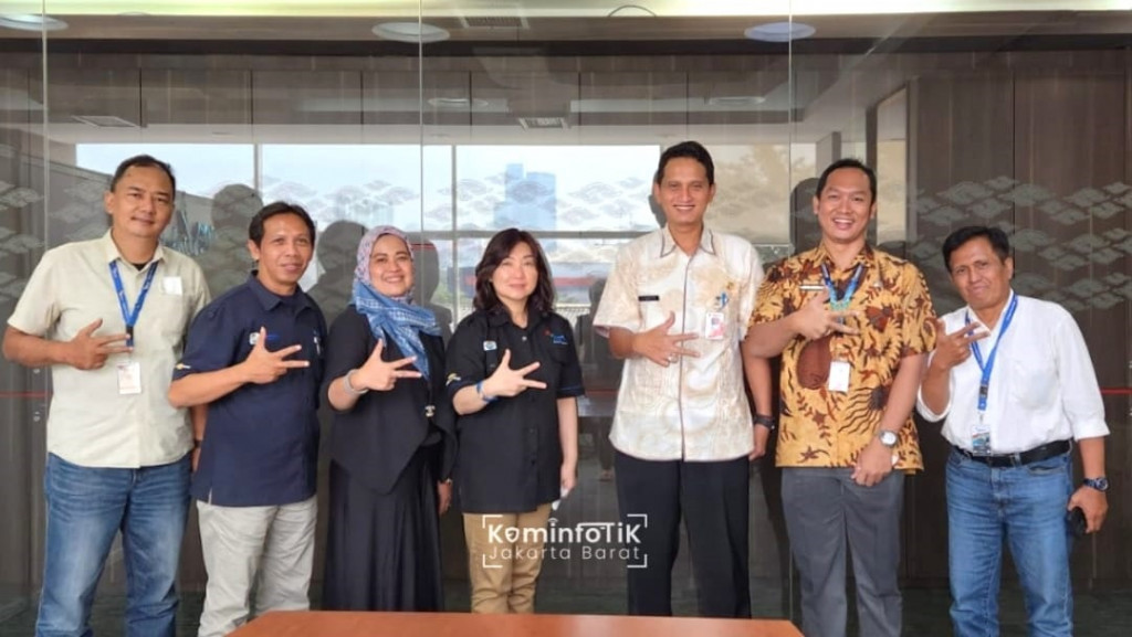 Sudis Kominfotik Jakarta Barat dan ATVI Jajaki Kerja Sama Tingkatkan Layanan Publik