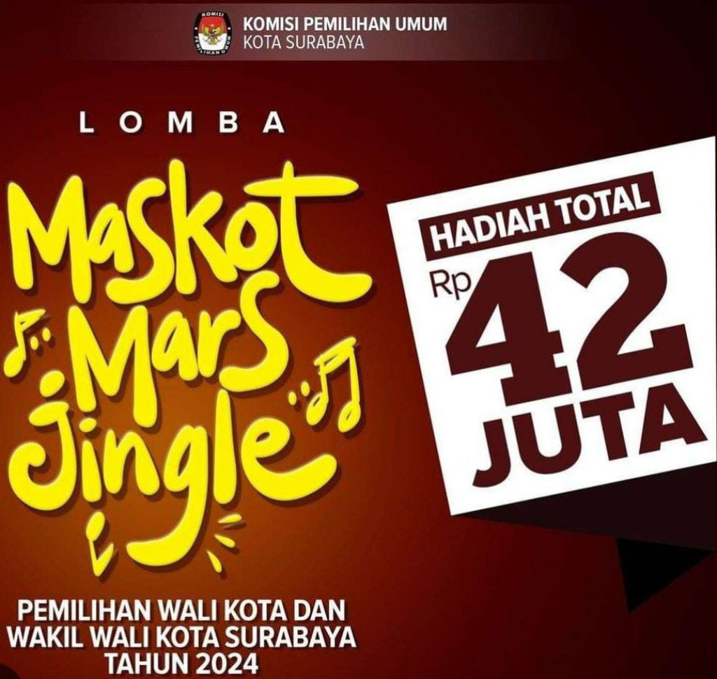 KPU Surabaya Gelar Lomba Maskot dan Jingle untuk Pilkada 2024