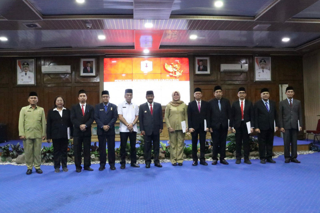 Lantik Pejabat Pimpinan Tinggi Pratama, Wali Kota Binjai Berpesan Untuk Ciptakan Inovasi
