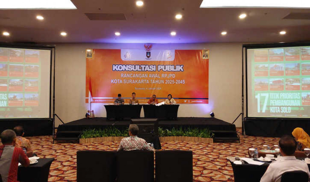 RPJPD Kota Surakarta 2024-2045: Fokus Antardaerah untuk Potensi Lokal