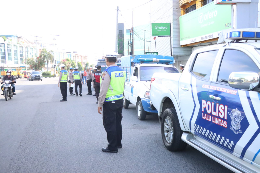 Antisipasi Kamtibmas Hari Raya Waisak Dan Libur Panjang, Polres Binjai Siagakan Personil