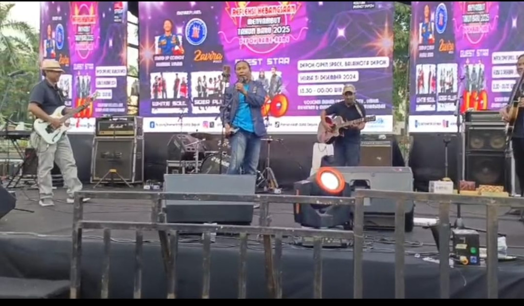 Band PWI Meriahkan Lebaran Depok 2025, Tampil Sebagai Band Pembuka Naff
