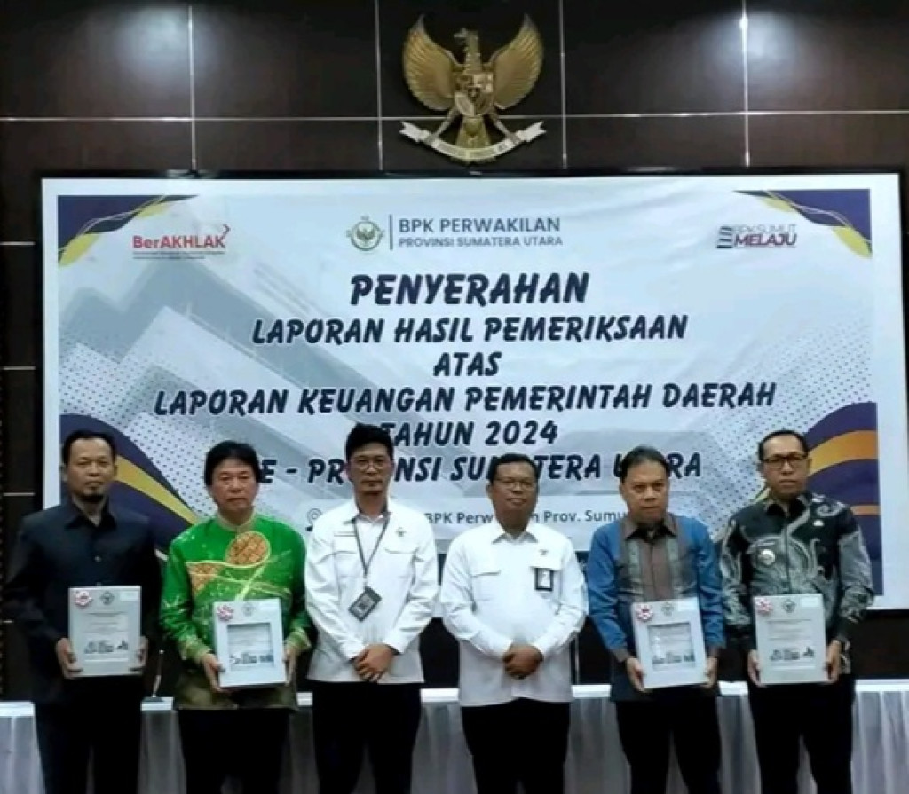 Kabupaten Tapanuli Utara Raih Opini WTP ke 11 Dari BPK RI