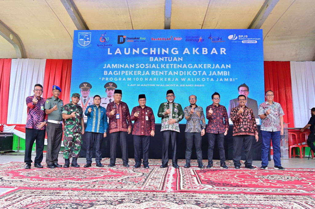 Pemkot Jambi Dorong Universal Coverage Jamsostek Lewat ‘Kampung Bahagia’