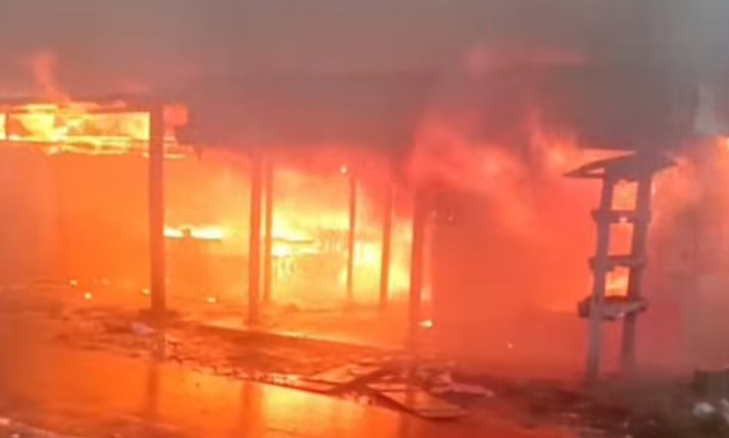 Tiga Rumah Hangus Terbakar di Berampu Dairi