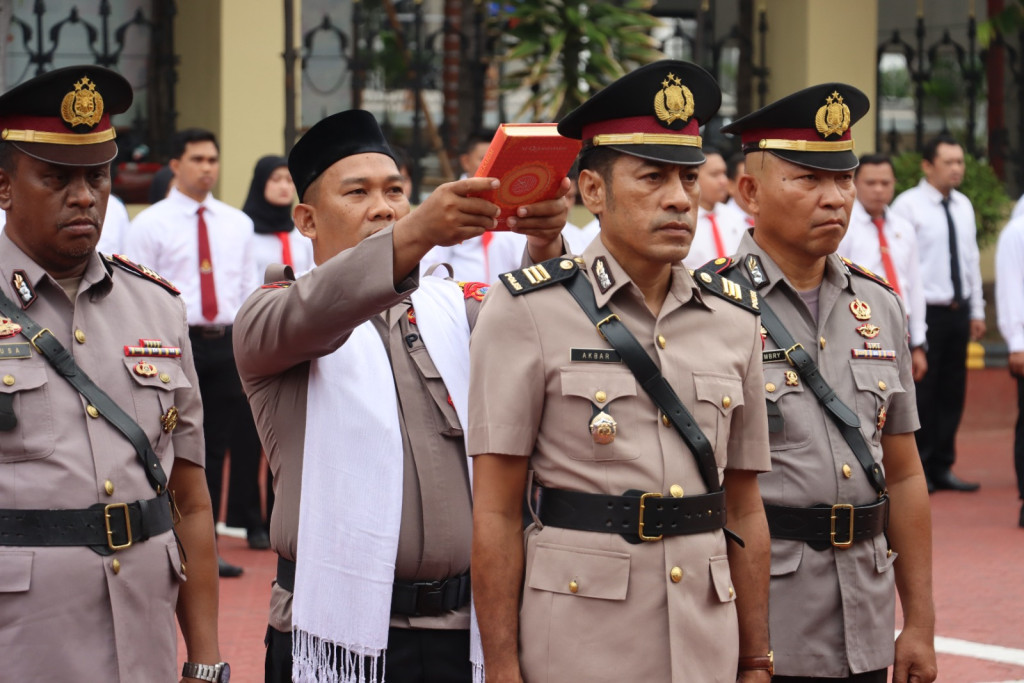 AKP Akbar Resmi Jabat Kasat Intelkam Polresta Kota Palu