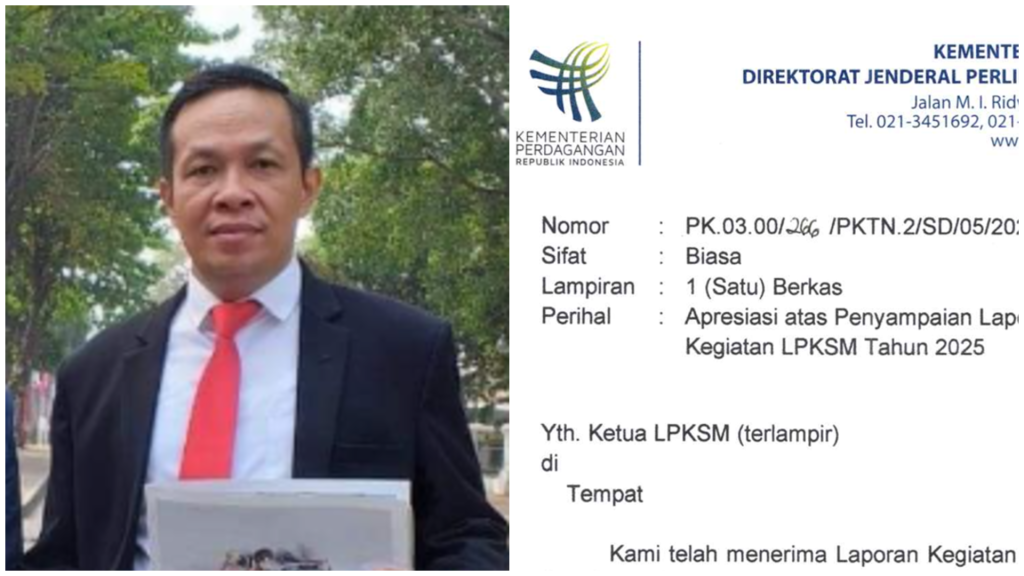 ALPERKLINAS Raih Apresiasi Kemendag, Tohom Purba Dorong Ekosistem Konsumen yang Lebih Berdaya