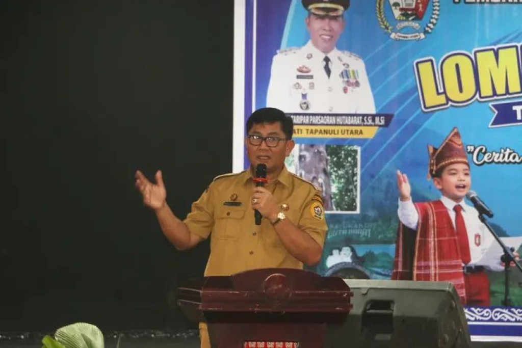 Asah Percaya Diri dan Karakter Generasi Emas Taput Lewat Cerita Rakyat!