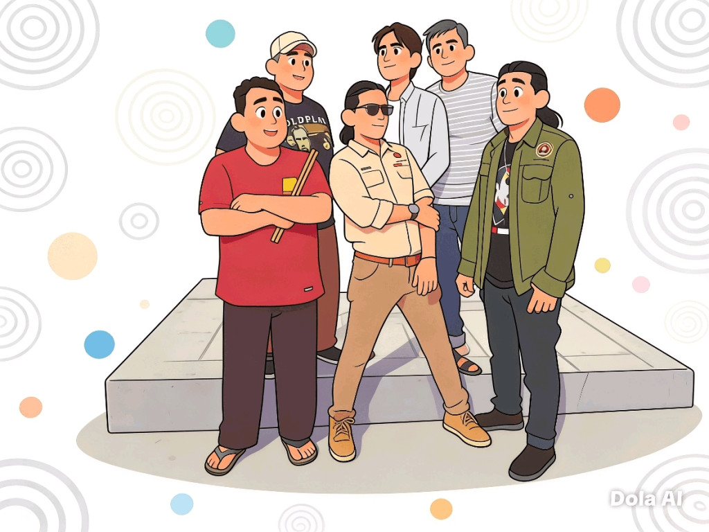 Band PWI Kota Depok Meriahkan Lebaran Depok 2026, Wartawan Tampil Lewat Musik