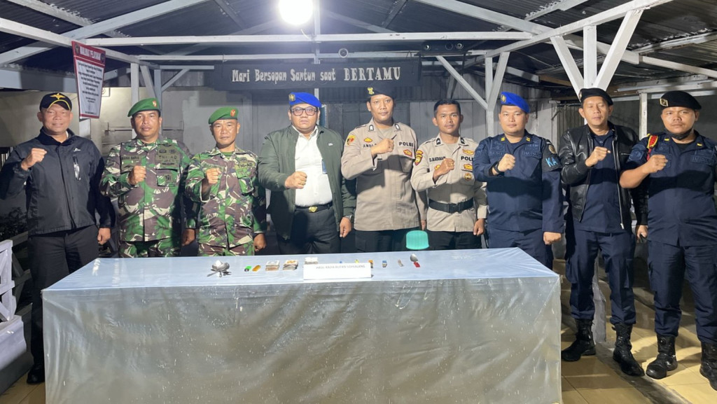 Berantas Narkoba dan Barang Terlarang, Rutan Sidikalang Gelar Razia Insidentil Gabungan Bersama TNI-Polri