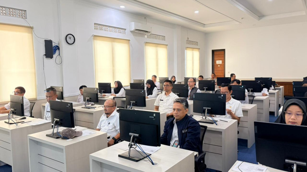 BKPSDM Sumedang Gandeng BKN Bandung Gelar Uji Kompetensi ASN