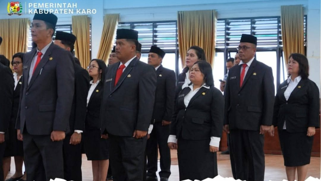Bupati Karo: Saya Bersama Tim Terus Melakukan Pengamatan Evaluasi dan Penilaian Terhadap Kinerja Saudara Masing- Masing.