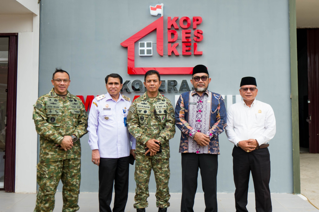 Danrem 042/Gapu Ikuti Vicon Peresmian 1.061 Koperasi Merah Putih oleh Presiden RI, Dorong Penguatan Ekonomi Rakyat