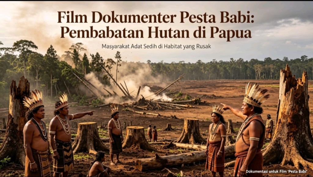 Dibalik Judul "Pesta Babi": Sebuah Catatan tentang Hutan Papua yang Terus Menyusut