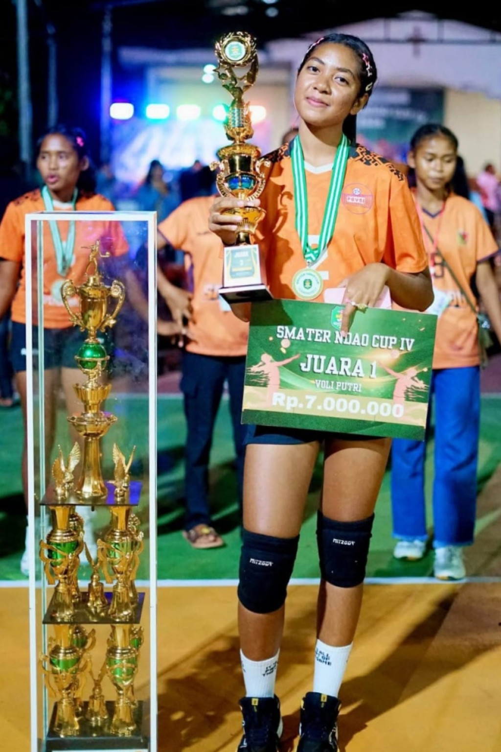 Dilirik Tim Karisma Premium Bandung, Veren Bertekad Jadi Pemain Voli Putri Nasional