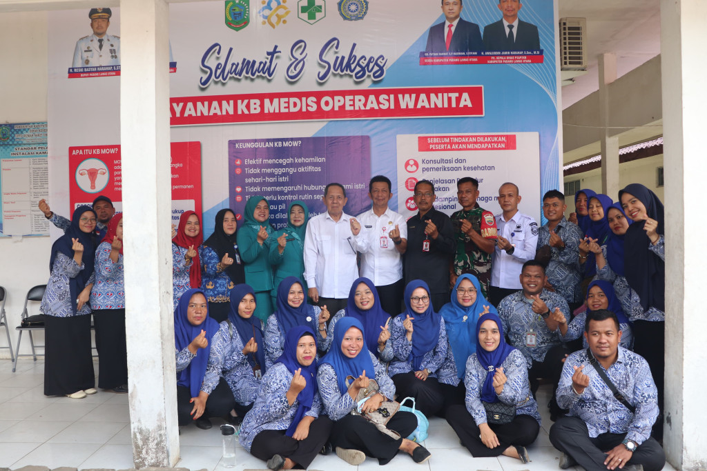 Dinas P3AP2KB Selenggarakan Pelayanan KB Metode MOW di RSUD Gunung Tua