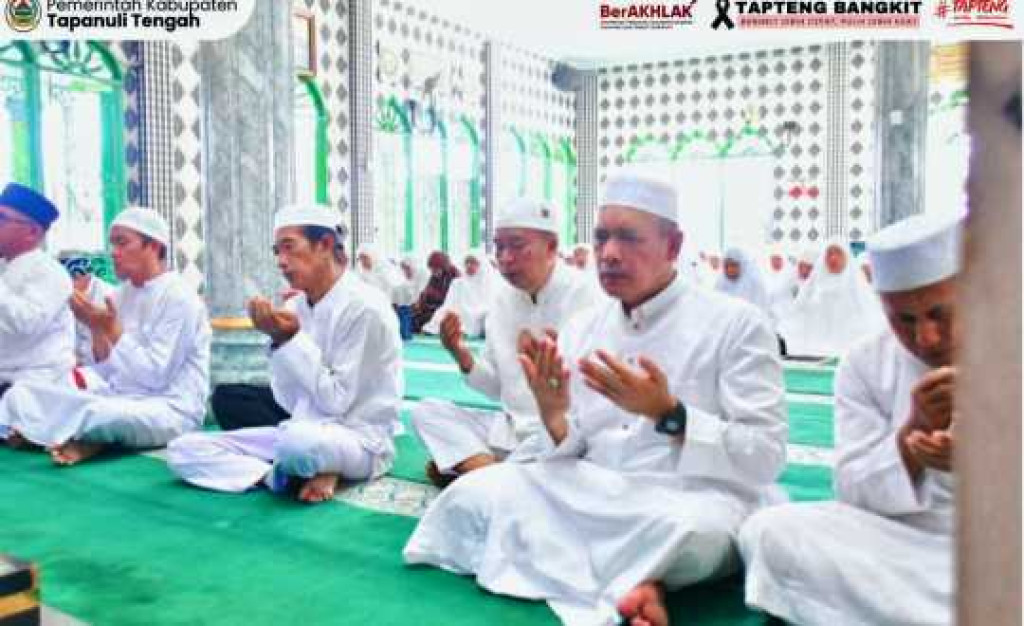 Doakan Tapteng, Wabup Mahmud Efendi dan IPHI Gelar Sholat Tasbih