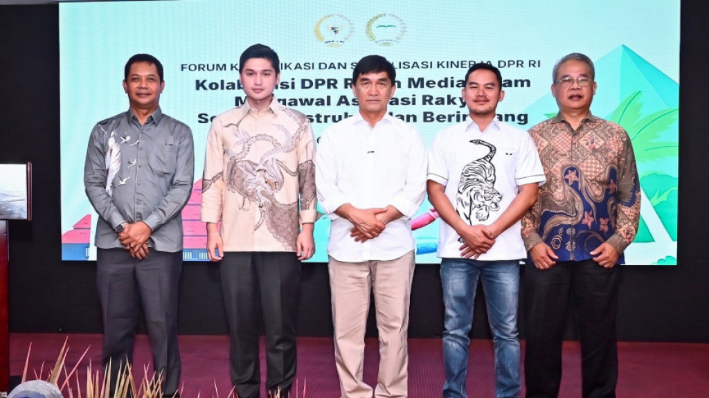 DPR RI Dorong Kolaborasi dengan Insan Pers untuk Perkuat Demokrasi dan Transparansi