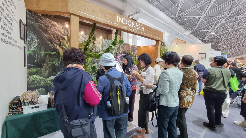 Florikultura Indonesia Raup Potensi Transaksi Rp17 Miliar di Pameran Hortikultura Korea Selatan