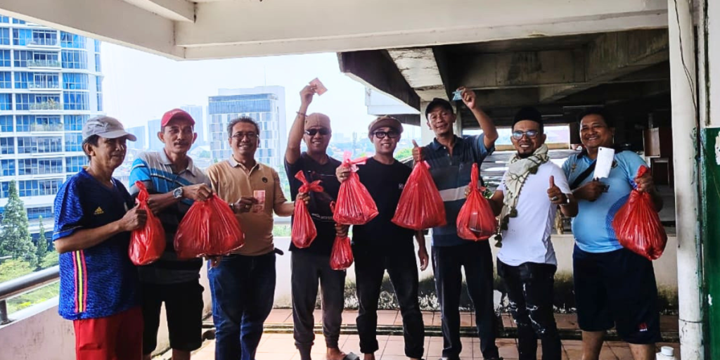 Forum Jurnalis Jakarta Barat Sembelih 5 Ekor Kambing Rayakan Iduladha 1447 H