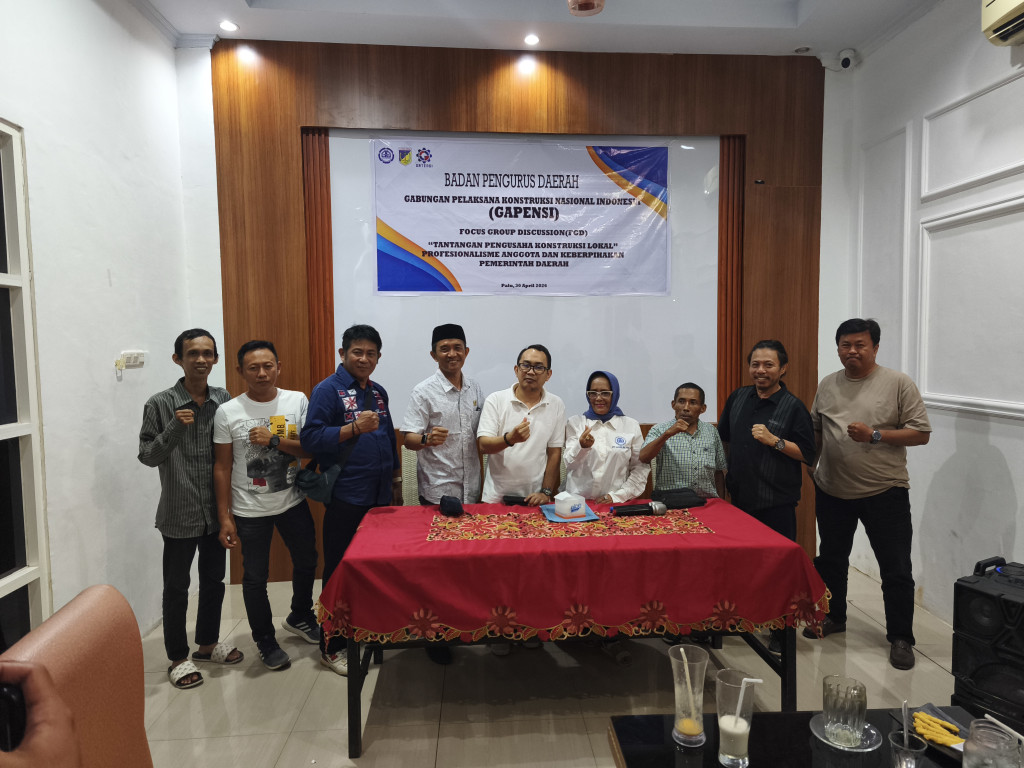 Gapensi Sulteng Tagih Janji Gubernur AH Terkait Pemberdayaan Kontraktor Lokal