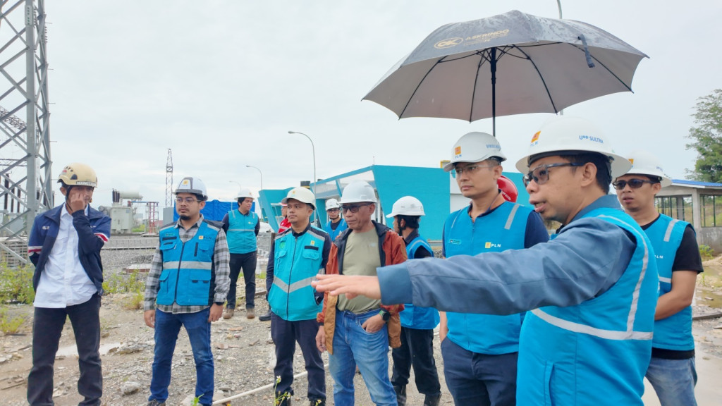 GM PLN UIP Sulawesi Tinjau Proyek Strategis Kelistrikan di Sulawesi Tenggara
