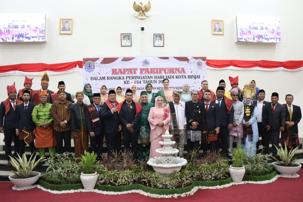 Hari Jadi Kota Binjai Ke-154, Momentum Melangkah Maju Menuju Kota Sejahtera