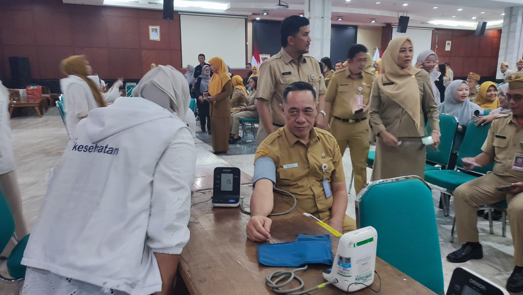Jaga Kinerja Pelayanan Publik, Pemkot Jaktim Gelar Cek Kesehatan Gratis bagi ASN