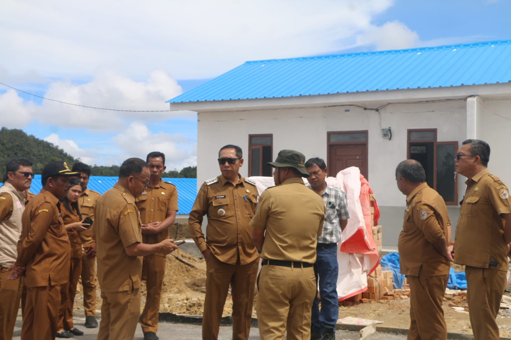 JTP Tinjau Huntap dan Huntara di Kecamatan Adian Koting