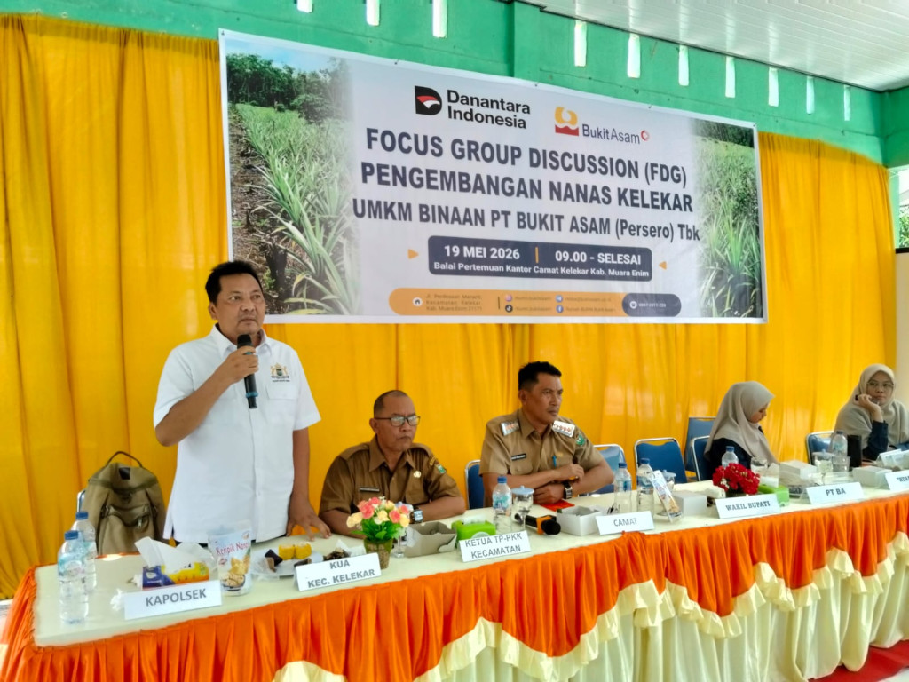 Kadin Muara Enim Dorong Hilirisasi Nanas Kelekar, Bidik Pasar Ekspor dan Industri Serat